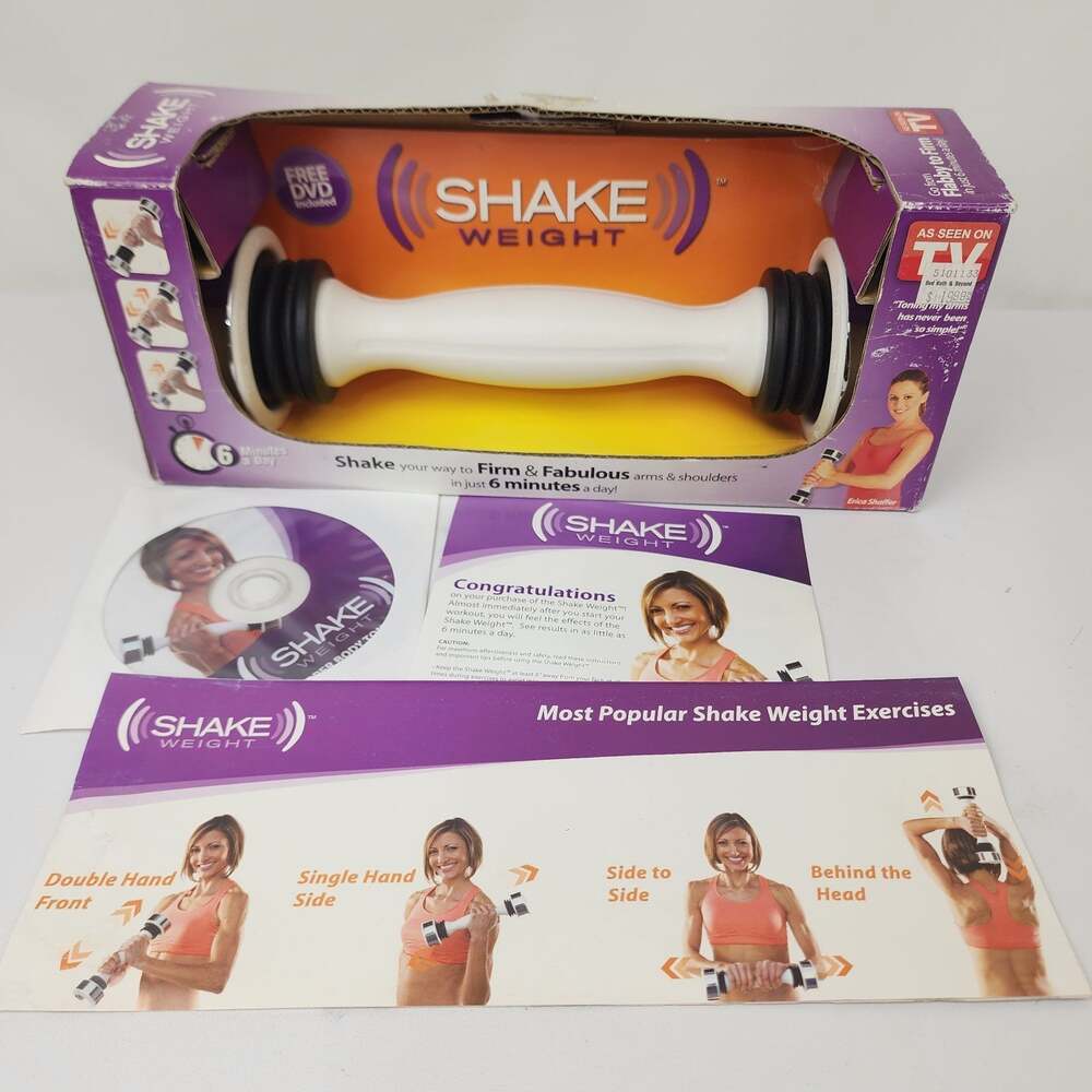 Shake Weight As Seen On TV 2.5 lbs Fitness Strength Training Dumbbell Open Box